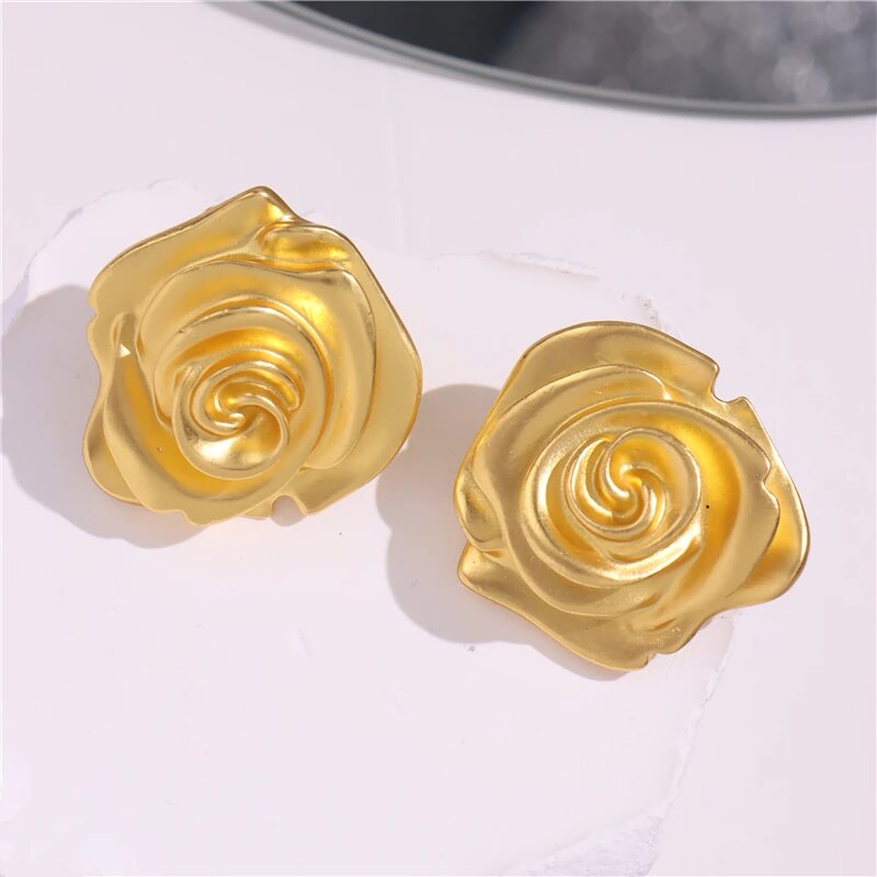 flowers earings