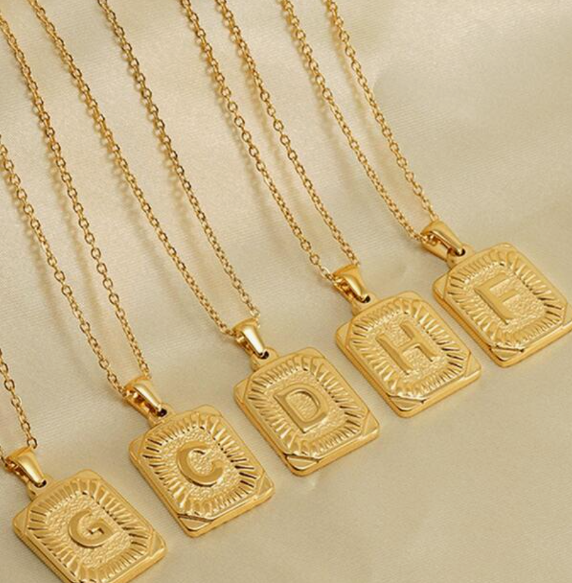 alphabet necklace