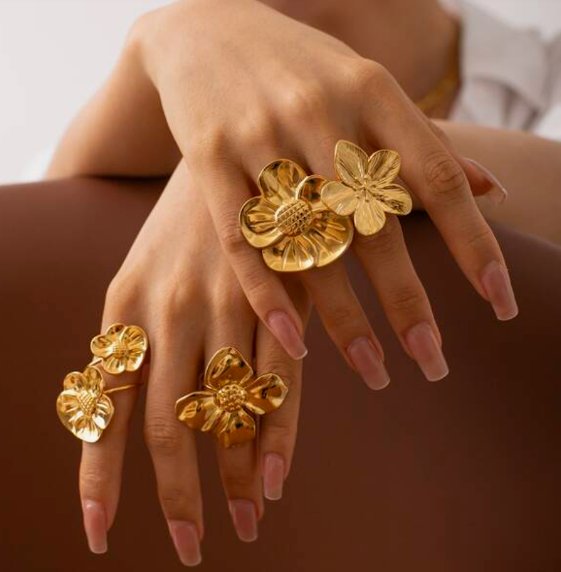 flowers ring