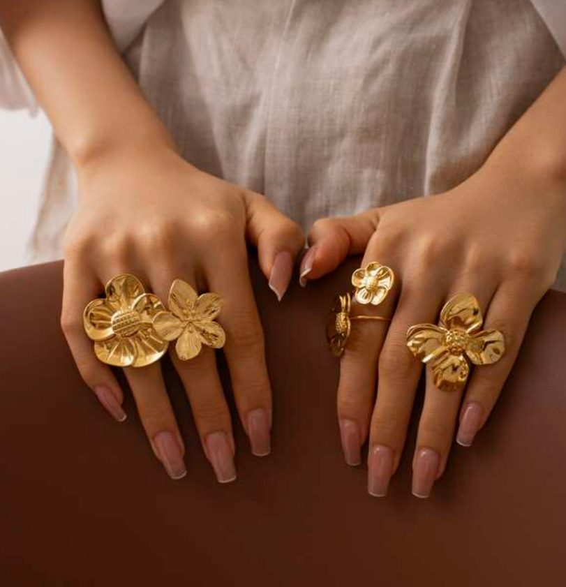 flowers ring