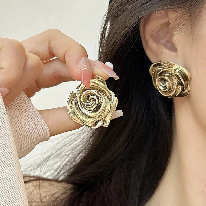 flowers earings